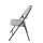 Plastic foldable side chair outdoor